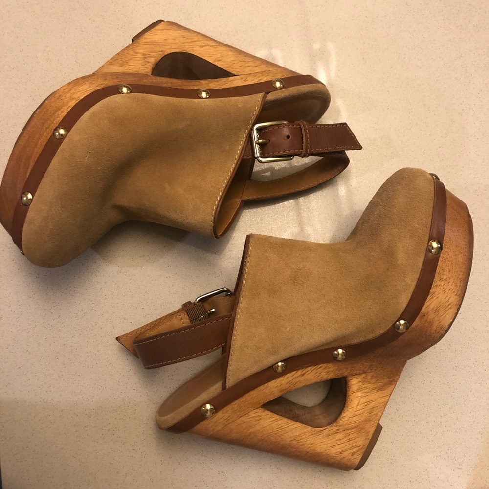 Michael Kors platform mules